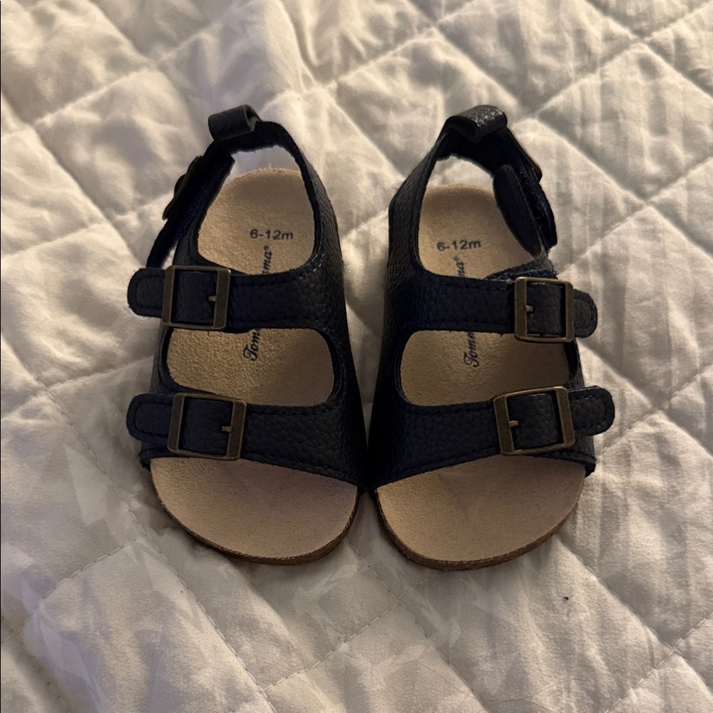 Tommy Bahama Black Kids Sandals